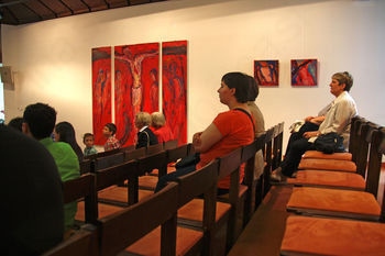 Otvoritev slikarske razstave Mire Ličen Krmpotić Otvoritev slikarske razstave Mire Ličen Krmpotić