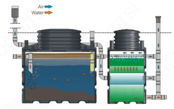Čistilna naprava na Planini od včeraj že deluje