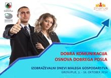 Pomembno obvestilo - skrajšani seminarji na Izobraževalnih dnevih malega gospodarstva 2014 Pomembno obvestilo - skrajšani seminarji na Izobraževalnih dnevih malega gospodarstva 2014