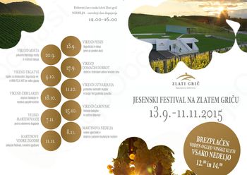 Jesenski festival na Zlatem griču