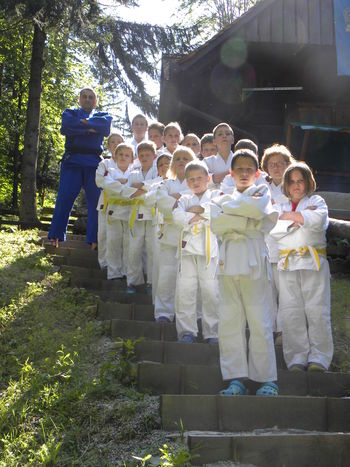 Judo kamp na Zajčevi koči Judo kamp na Zajčevi koči