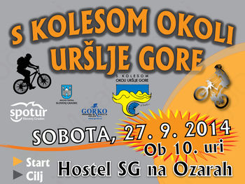 S kolesom okoli Uršlje gore - PRESTAVLJENO
