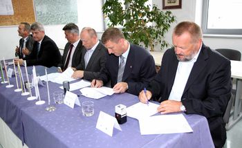 Svečana predaja primarne kanalizacije in Centralne čistilne naprave Kasaze v uporabo, najem in upravljanje Svečana predaja primarne kanalizacije in Centralne čistilne naprave Kasaze v uporabo, najem in upravljanje