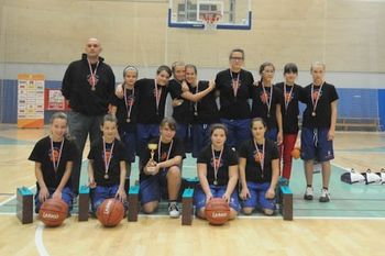 Vipavske košarkarice četrte v Sloveniji Vipavske košarkarice četrte v Sloveniji
