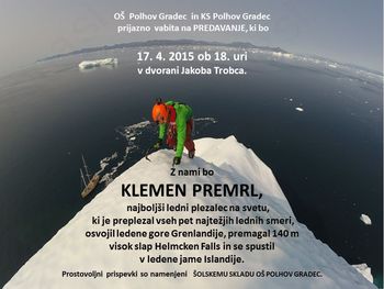 Prihaja najboljši ledni plezalec na svetu Klemen Premrl