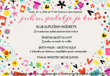 Juhu, poletje je tu!