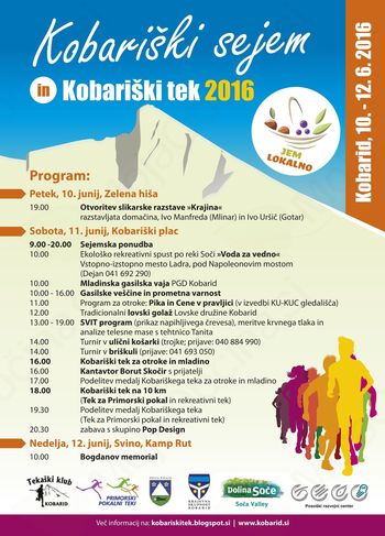 Konec tedna vabljeni v Kobarid