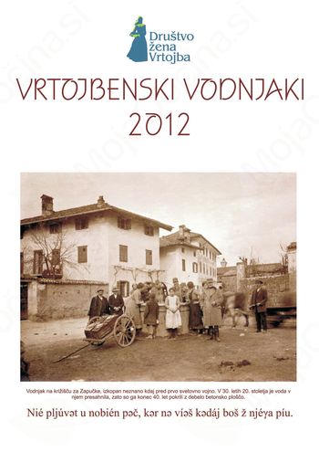Vrtojba - vas vodnjakov: koledar Društva žena Vrtojba za leto 2012
