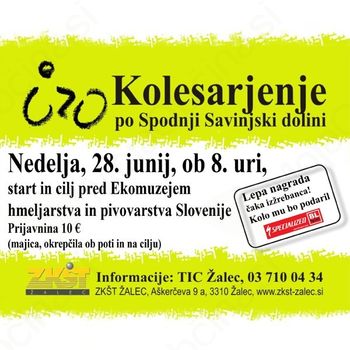 KOLESARJENJE PO SPODNJI SAVINJSKI DOLINI
