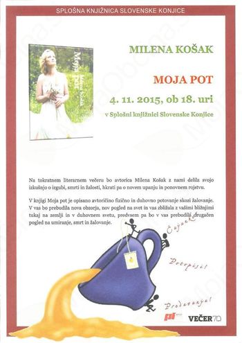 Čajanka: Milena Košak, Moja pot