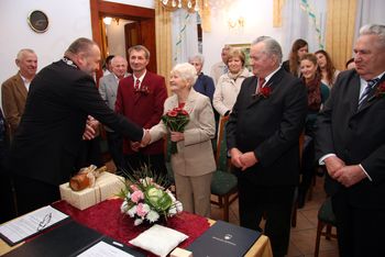 Zlata poroka Slave in Franca Križnik