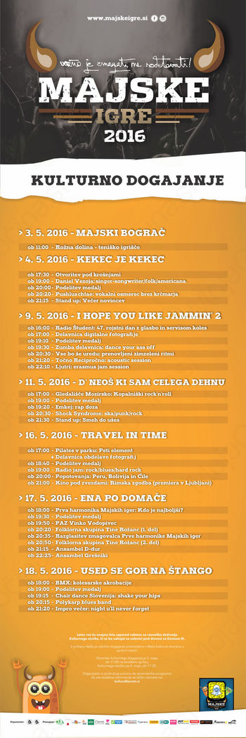 Najlepši študentski mesec MAJ, pred vrati! 