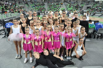 Drsalno društvo Labod Bled na parketu v Stožicah