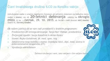 Vabilo na okroglo mizo ob 20-letnici