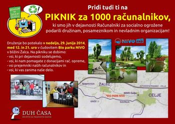 Že 1000 podarjenih računalnikov