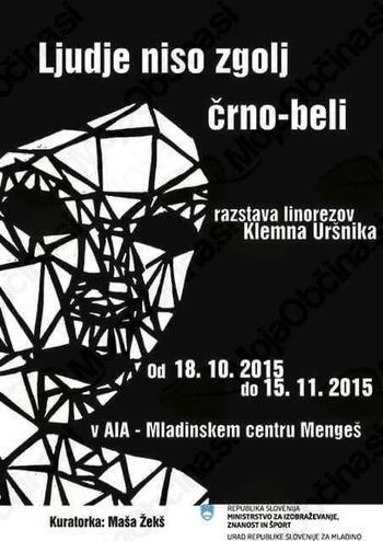 Razstava LJUDJE NISO ZGOLJ ČRNO - BELI