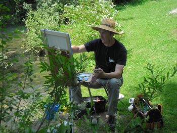 Odprtje razstave del 13. likovne kolonije in 4. otroške ustvarjalnice