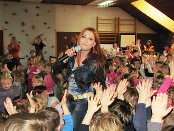 Tanja Žagar na obisku Tanja Žagar na obisku