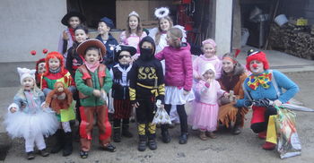 Maškare obiskale Gorenje Polje