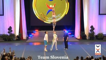 Slovenskim reprezentantom v cheerleadingu tri medalje na svetovnem prvenstvu v ZDA