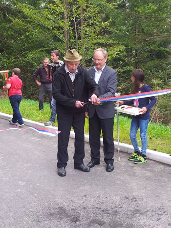 OTVORITEV LOKALNE CESTE HARMONK