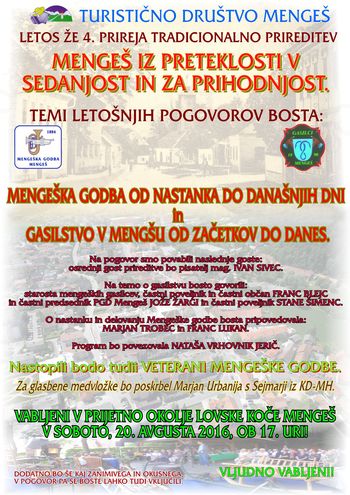 MENGEŠ IZ PRETEKLOSTI V SEDANJOST IN ZA PRIHODNOST