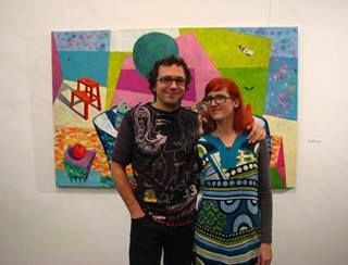 Polona in David razstavljata v Galeriji MIK v Ljubljani