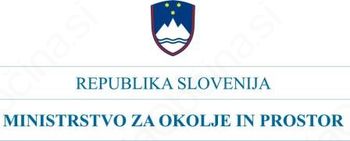 Javno naznanilo Ministrstva za okolje in prostor, 19. 5. 2016