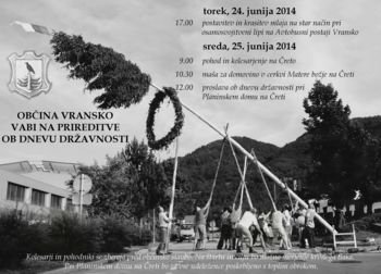 PRIREDITVE OB DNEVU DRŽAVNOSTI PRIREDITVE OB DNEVU DRŽAVNOSTI