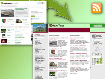 Spletna stran Občine Vojnik prva v Sloveniji prevzela RSS sistem novic s portala MojaObcina.si