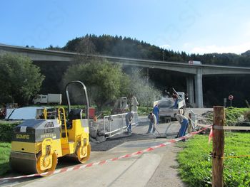 Novi most v vasi Petelinjek Novi most v vasi Petelinjek