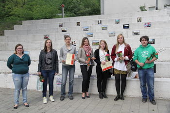 Naj mladi prostovoljci/ prostovoljke in razstava Razglednice iz Evrope