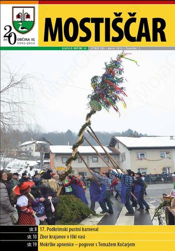 Mostiščar za mesec april