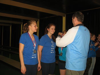  Mladinke Nika in Nastja državne podprvakinje