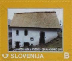 Občina Kobarid izdala poštno znamko Nježna hiša 