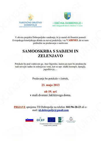 Samooskrba s sadjem in zelenjavo