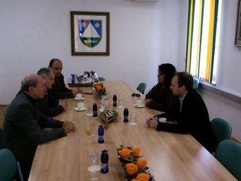 Generalna konzulka Italije na obisku pri županu Občine Kobarid