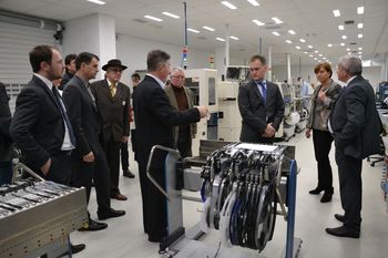 Horjul je obiskalo vodstvo Nove Slovenije Horjul je obiskalo vodstvo Nove Slovenije