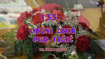 133. OBČNI ZBOR PGD TRŽIČ, 20. 2. 2016