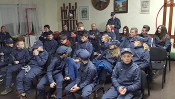 Dobro delo z mladimi gasilci