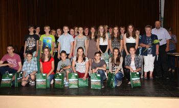 Podelitev priznanj župana Občine Vransko osnovnošolcem za dosežene uspehe