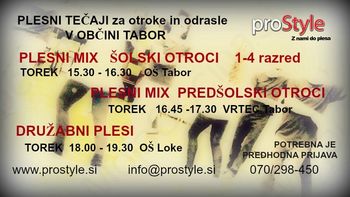 Vabljeni na plesni tečaj Vabljeni na plesni tečaj