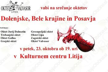 Srečanje oktetov Posavja, Dolenjske in Bele krajine