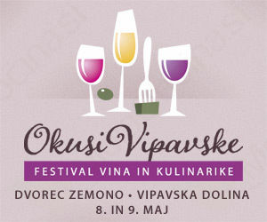 Mesec maj je na vipavskem čas za festival domačih okusov, okusov vipavske