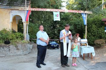 Otvoritev vodovoda v Hrenovi