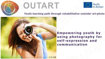 Razstava fotografij, ki so nastale v okviru projekta Outart