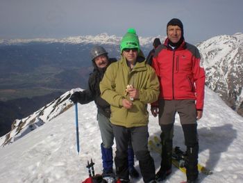 Zimski vzpon na Begunjščico Zimski vzpon na Begunjščico