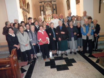 Srečanje starejših, bolnih in invalidov