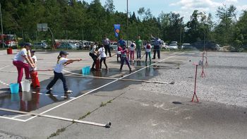 "Kačani" priredili prvo gasilsko tekmovanje za mladino