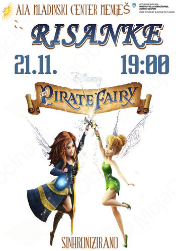 Movie night - ogled risanke Zvončica in piratska vila (PIRATE FAIRY)